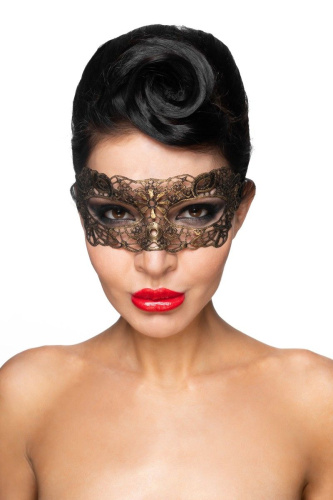 Золотистая карнавальная маска Киталфа Золотистая карнавальная маска Киталфа