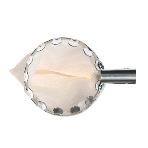 Металлический плодосъёмник с текстильным мешком фото 3 Металлический плодосъёмник с текстильным мешком фото 3