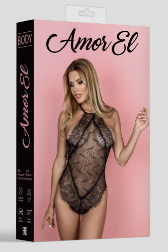 Чарующее боди из кружева с  ресничками  по краю фото 3