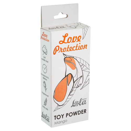 Пудра для игрушек Love Protection с ароматом манго - 15 гр. фото 2