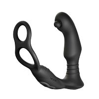 Черный массажер простаты Nexus Simul8 Orbit Edition