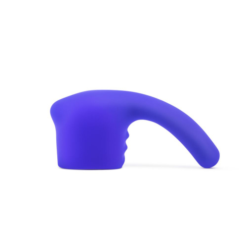 Фиолетовая насадка для wand-вибромассажера Deluxe Silicone G-Spot Wand Attachment фото 3