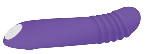 Фиолетовый светящийся G-стимулятор The G-Rave - 15,1 см. фото 8