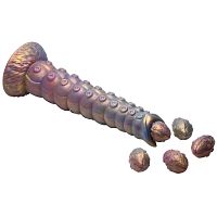 Фантазийный фаллоимитатор Deep Invader Tentacle Ovipositor Silicone Dildo with Eggs - 22,9 см. Фантазийный фаллоимитатор Deep Invader Tentacle Ovipositor Silicone Dildo with Eggs - 22,9 см.
