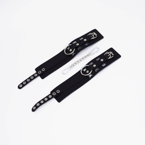 Черные кожаные оковы Sex Черные кожаные оковы Sex