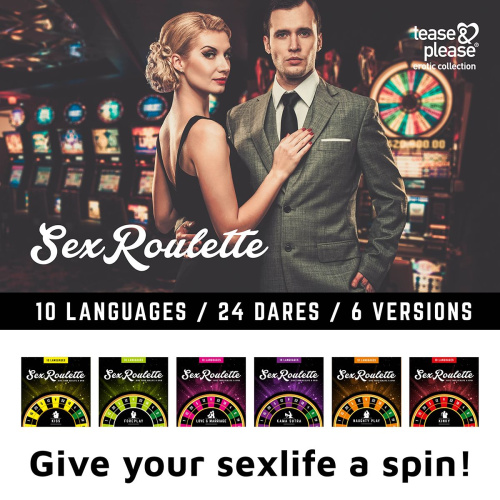 Настольная игра-рулетка Sex Roulette Kiss фото 4