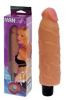 Реалистичный вибратор ManSkin - 17,8 см.