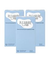 Набор из 3 упаковок ультратонких презервативов Pleasure Lab (по 12 шт.)
