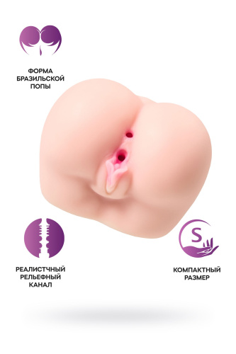 Реалистичный мастурбатор Paula с 2 любовными тоннелями фото 2