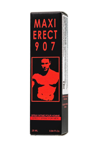 Стимулирующий спрей для мужчин Maxi Erect 907 - 25 мл. фото 5