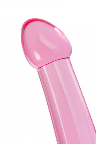 Розовый нереалистичный фаллоимитатор Jelly Dildo XL - 22 см. фото 8