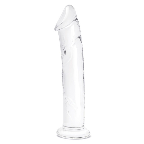 Большой стеклянный стимулятор 12’’ Glass Dildo With Veins & Flat Base - 28 см. Большой стеклянный стимулятор 12’’ Glass Dildo With Veins & Flat Base - 28 см.