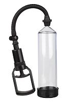 Прозрачная вакуумная помпа Trigger Handle Penis Pump