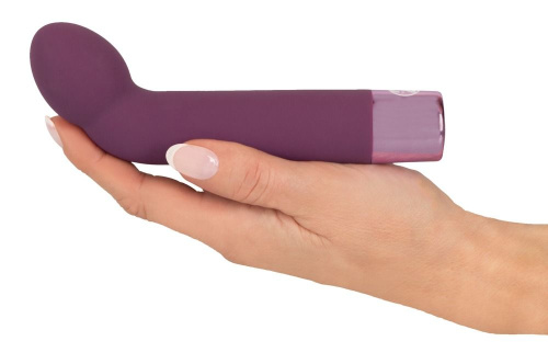 Фиолетовый G-стимулятор с вибрацией G-Spot Vibe - 16 см. фото 4