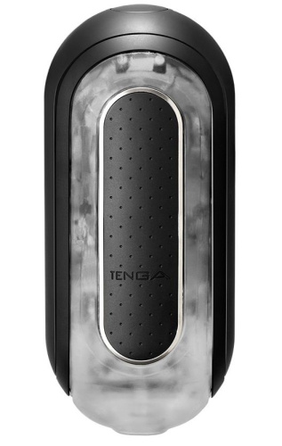 Черный мастурбатор Flip Zero с вибрацией Черный мастурбатор Flip Zero с вибрацией