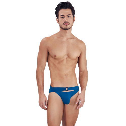 Синие мужские трусы-брифы с поясом Flashing Brief фото 2