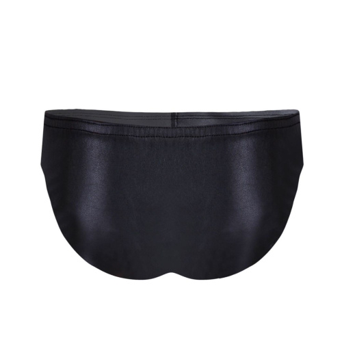 Черные эффектные мужские трусы-слипы фото 2