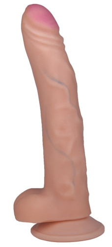 Фаллоимитатор REAL Standard с присоской - 20 см. Фаллоимитатор REAL Standard с присоской - 20 см.