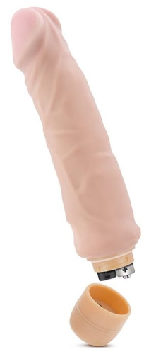 Телесный вибратор Home Wrecker - 24 см. фото 3