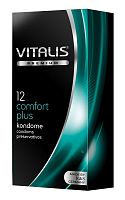 Контурные презервативы VITALIS PREMIUM comfort plus - 12 шт.