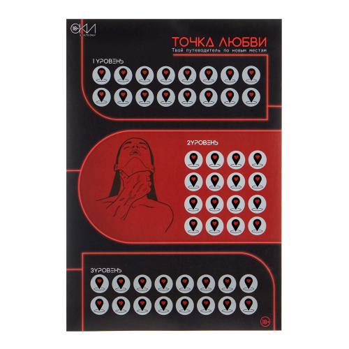 Плакат для двоих  Точка любви  со скретч-слоем фото 3