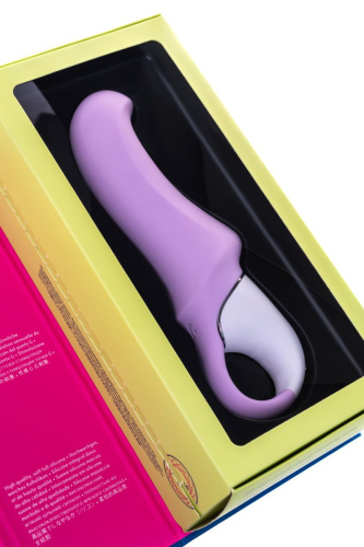 Сиреневый вибратор Satisfyer Charming Smile - 18,5 см. фото 10