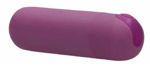 Фиолетовая перезаряжаемая вибропуля 7 Speed Rechargeable Bullet - 7,7 см. фото 4
