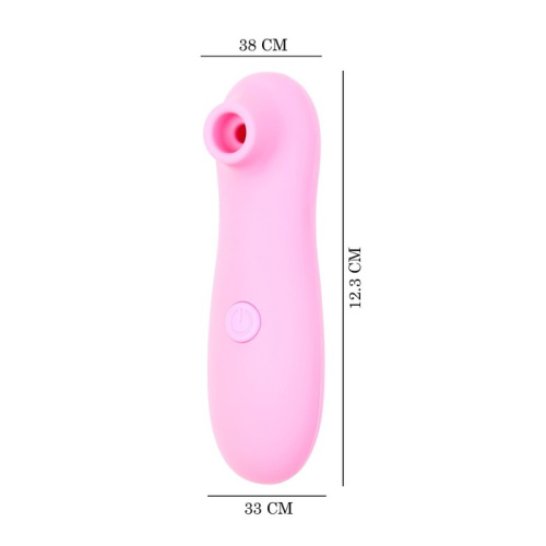 Розовый бесконтактный вакуумно-волновой стимулятор клитора «Оки-Чпоки» фото 6