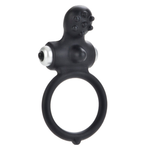 Черное виброкольцо Body & Soul Inspiration