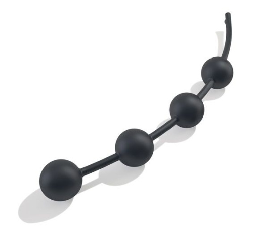 Большая анальная цепочка для электростимуляции Booty Garland L - 40 см. Большая анальная цепочка для электростимуляции Booty Garland L - 40 см.