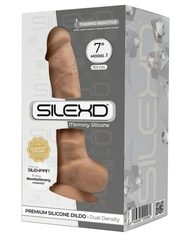 Карамельный фаллоимитатор SILEXD Model 1 7’’ - 17,5 см. фото 2