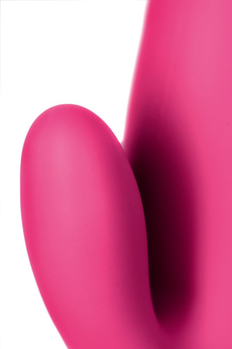 Ярко-розовый вибратор  Satisfyer Mr. Rabbit с клиторальным отростком - 22,1 см. фото 8