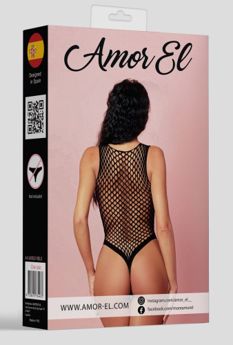 Сексуальное боди в крупную сетку фото 4