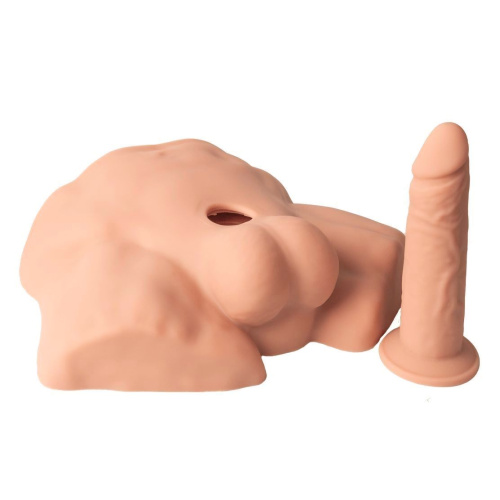 Карамельный мужской полуторс с фаллоимитатором SILEXD Apollo S 7 фото 2 Карамельный мужской полуторс с фаллоимитатором SILEXD Apollo S 7 фото 2