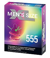 Стимулирующая насадка на пенис MEN SIZE 555