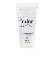 Гель-смазка на водной основе Just Glide - 20 мл.