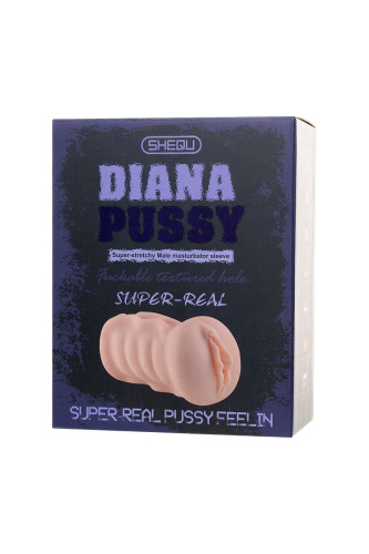 Реалистичный мастурбатор-вагина Diana фото 8