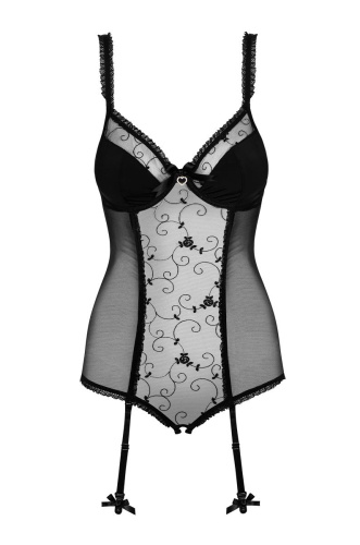 Чарующее тедди Rosana с цветочным узором, интимным доступом и пажами фото 3 Чарующее тедди Rosana с цветочным узором, интимным доступом и пажами фото 3