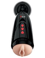 Мастурбатор-вагина с вибрацией Dirty Talk Starter Stroker