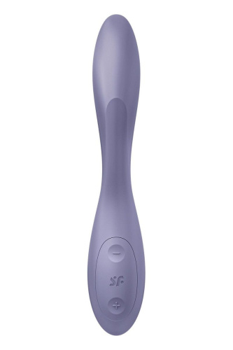 Сиреневый гибкий вибратор Satisfyer G-Spot Flex 2 - 19,5 см. фото 4