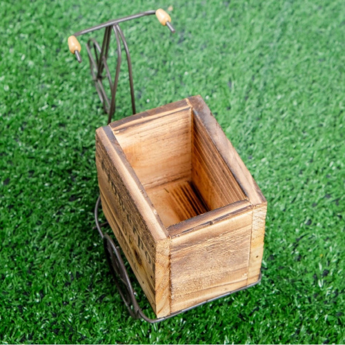 Кашпо-велосипед (23х8х12 см) фото 4