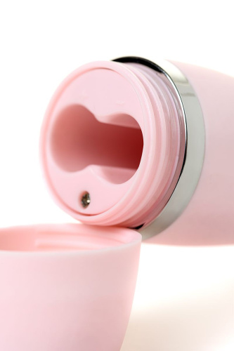 Розовый силиконовый массажер для лица Yovee Gummy Peach фото 10