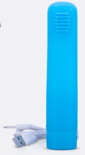 Изогнутый вибратор Reach It Charged Vibe - 17 см. фото 4