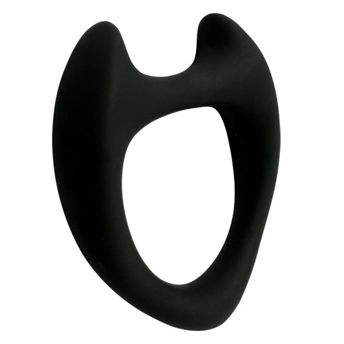 Черное эрекционное кольцо с рожками Wooomy Toro M фото 2 Черное эрекционное кольцо с рожками Wooomy Toro M фото 2