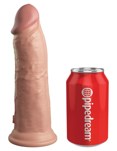 Телесный фаллоимитатор 8  Silicone Dual Density Cock - 22,8 см. фото 3