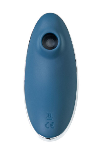 Синий вакуум-волновой вибростимулятор клитора Satisfyer Vulva Lover 1 фото 3