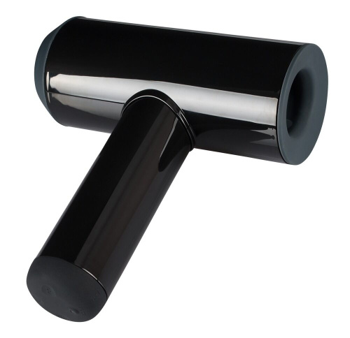 Черный мастурбатор с удобной ручкой Masturbator with 2 Functions фото 3