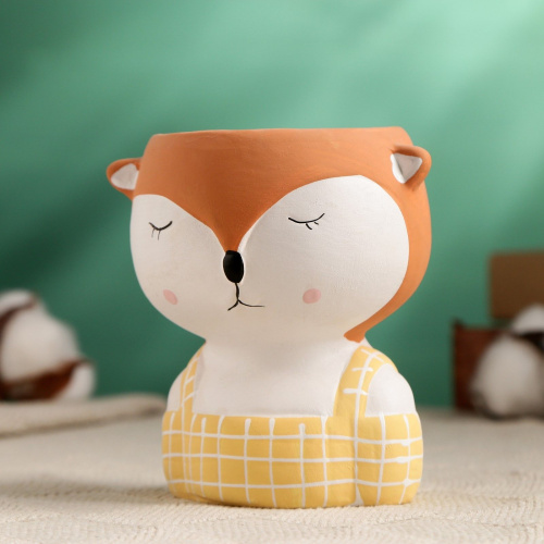 Горшок «Милая лисичка» (330 мл.) фото 3 Горшок «Милая лисичка» (330 мл.) фото 3