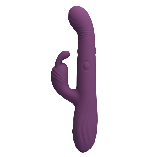 Фиолетовый вибромассажёр-кролик Dee - 23,9 см. фото 4