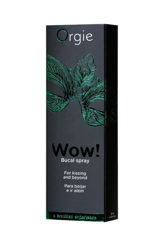 Оральный спрей Orgie WOW! Blowjob Spray с охлаждающим и возбуждающим эффектом - 10 мл. фото 5